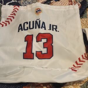 Atlanta Braves Drawstring Bag/Backpack